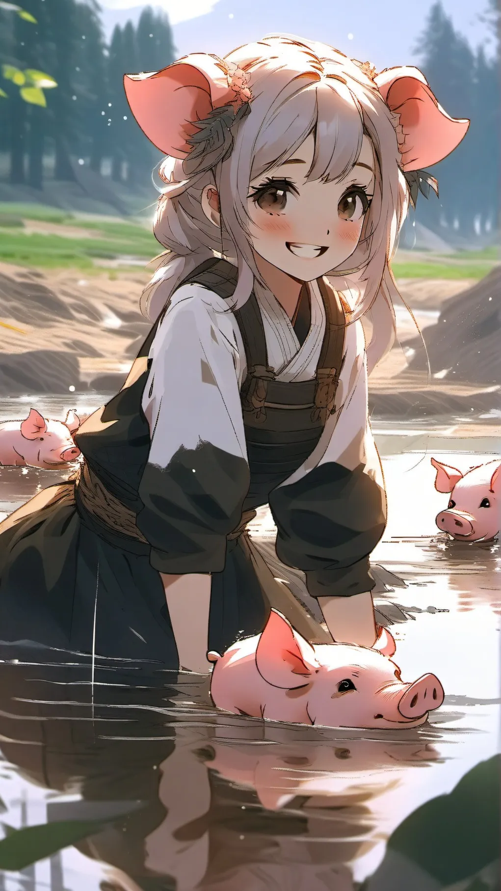 ai character: lily background