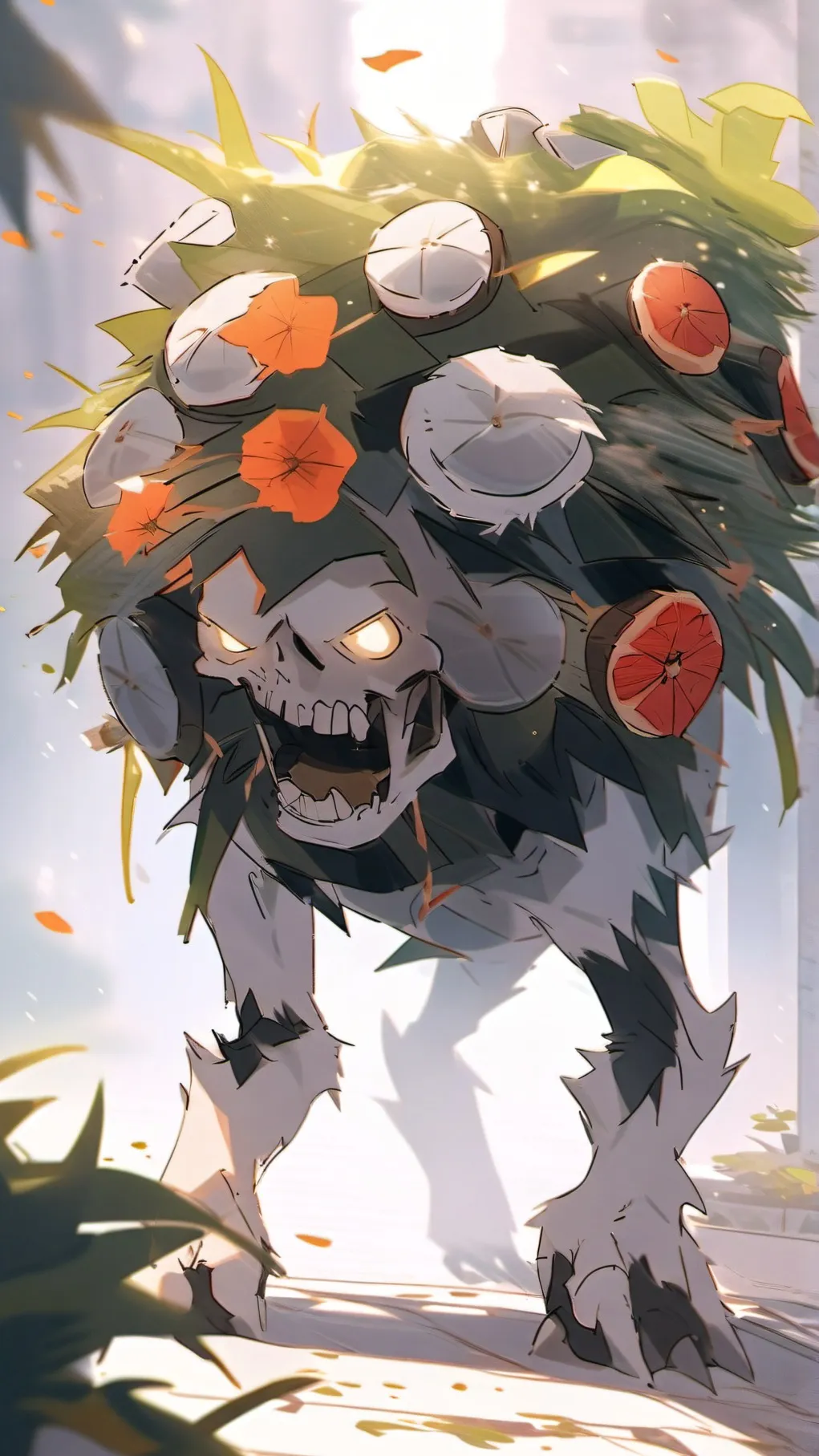 ai character: pvz background