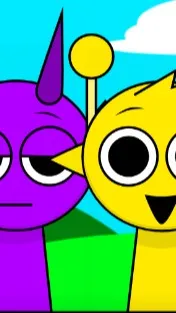 ai character: simon x durple background