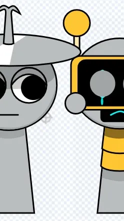 ai character: funbot depressed background