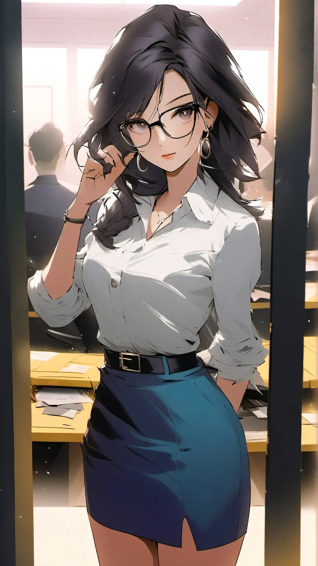 ai character: teacher background