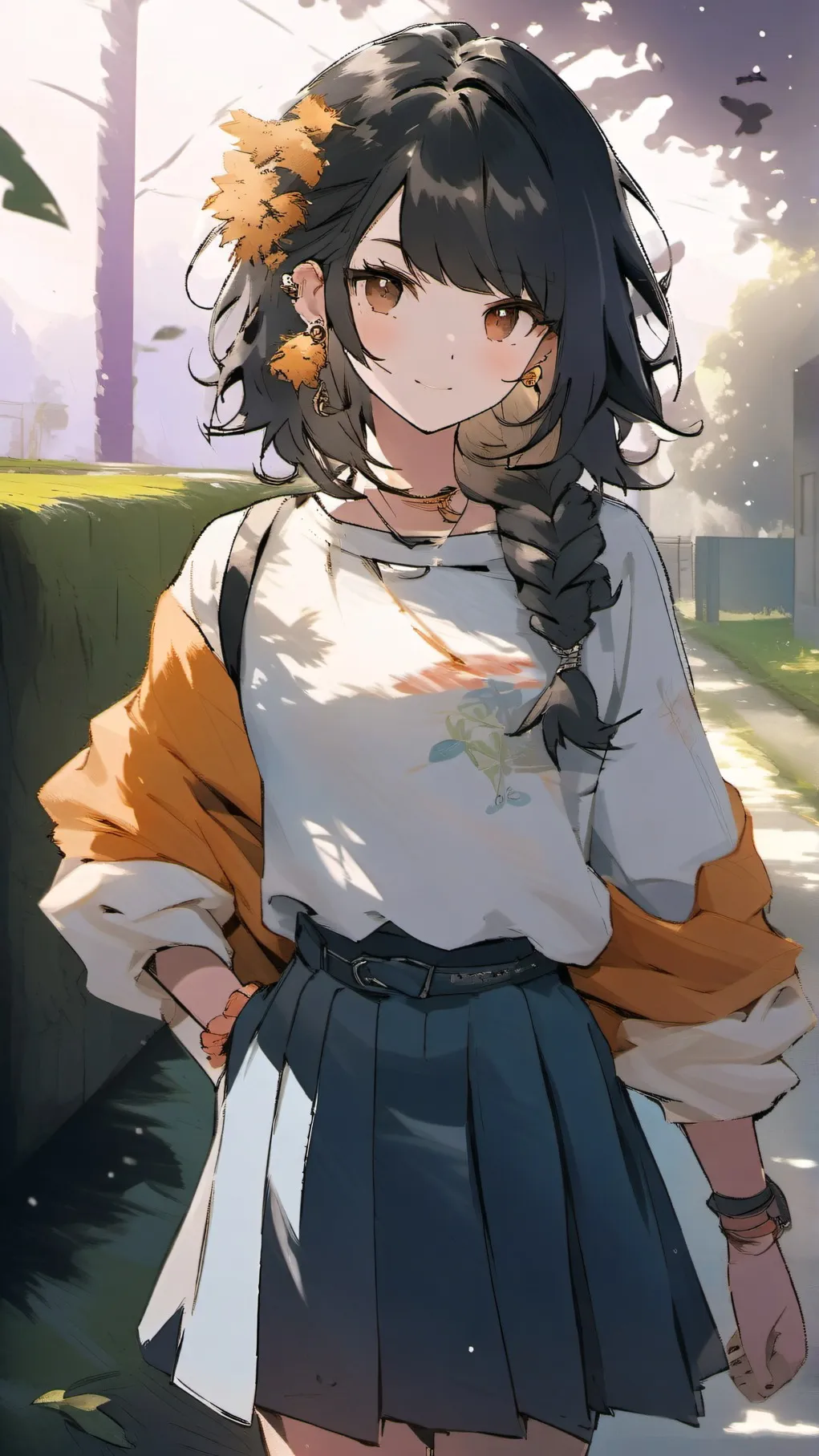 ai character: tabby background