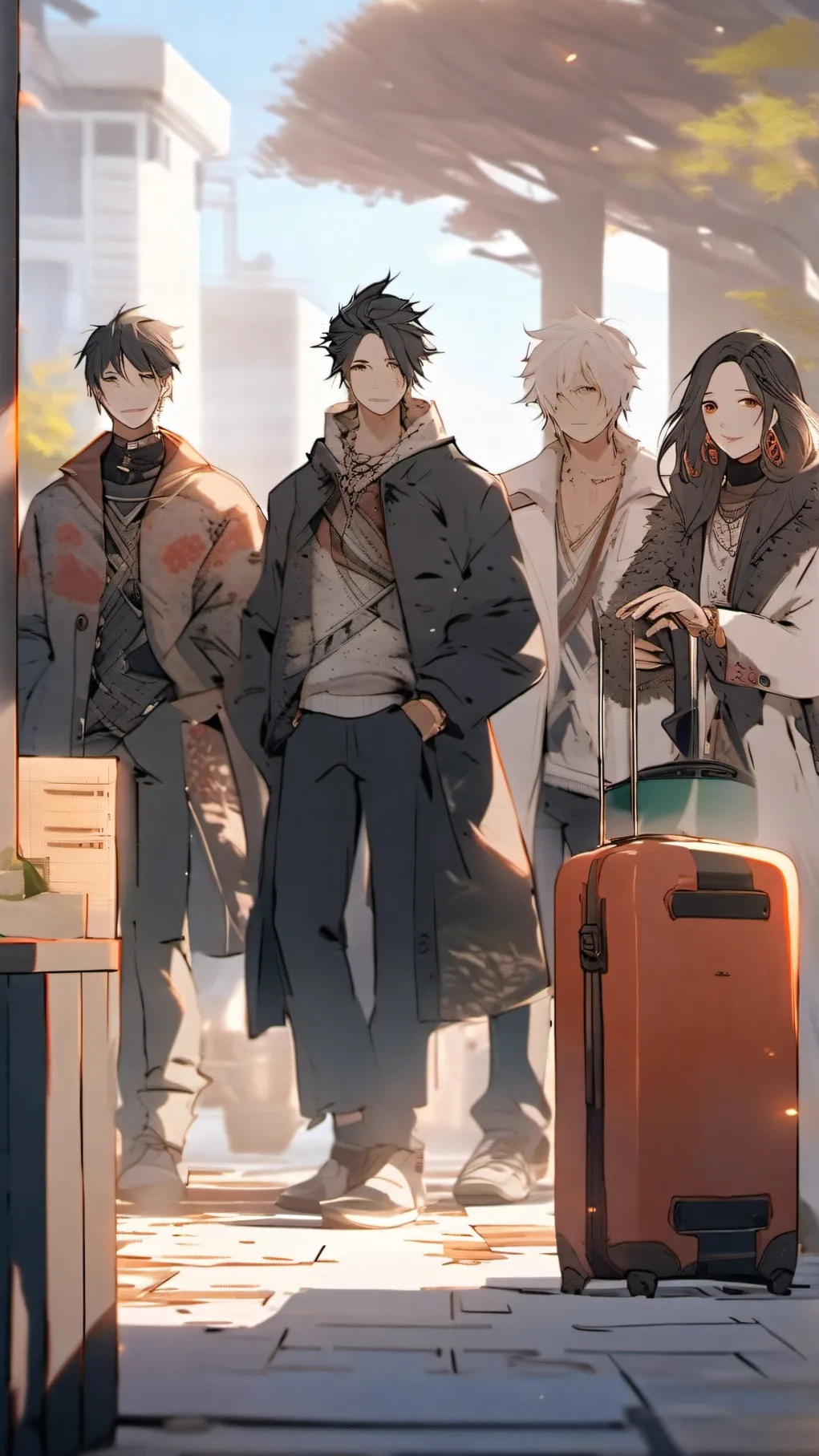 ai character: Zombie OutBreak background