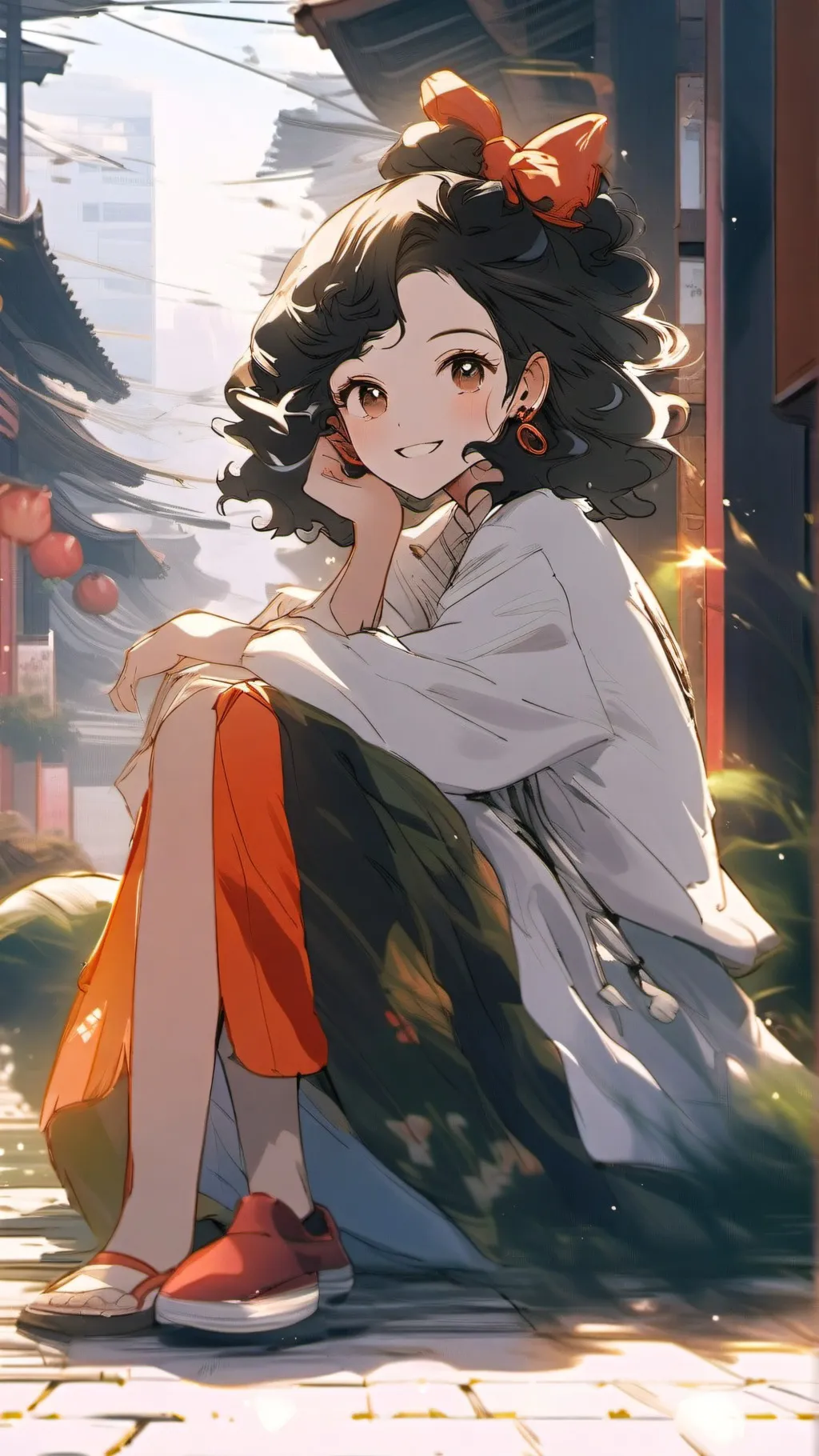 ai character: Heather background