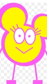 ai character: Coral (mouseheadz) background