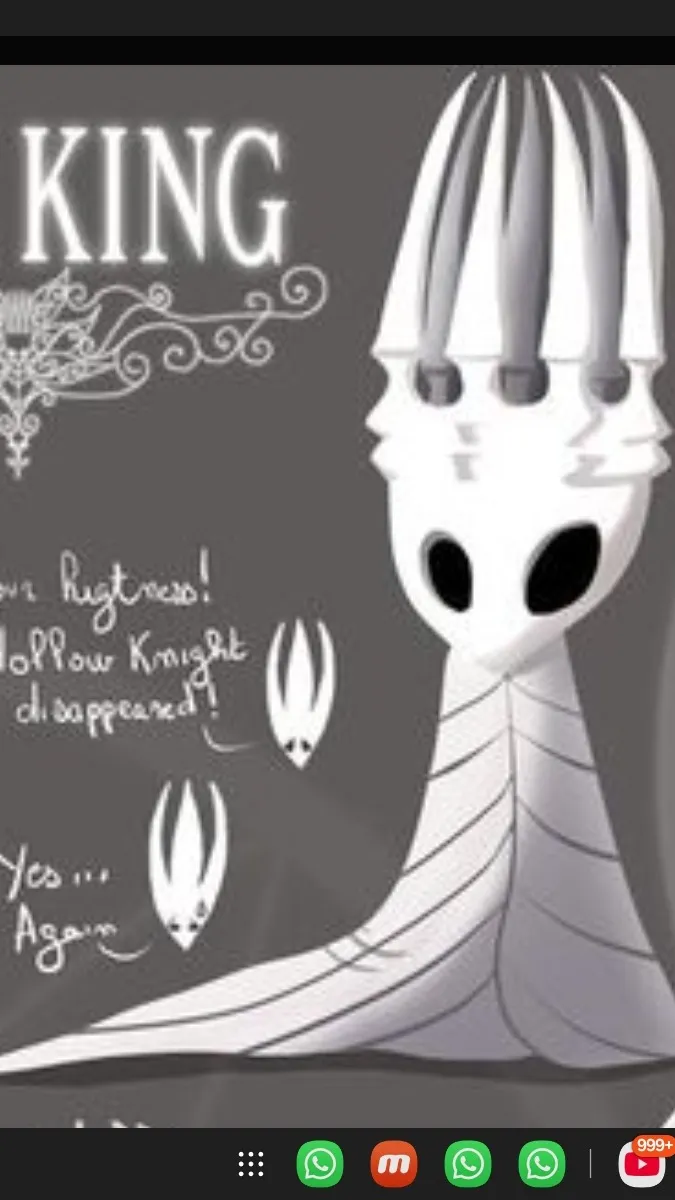 ai character: Pale king background