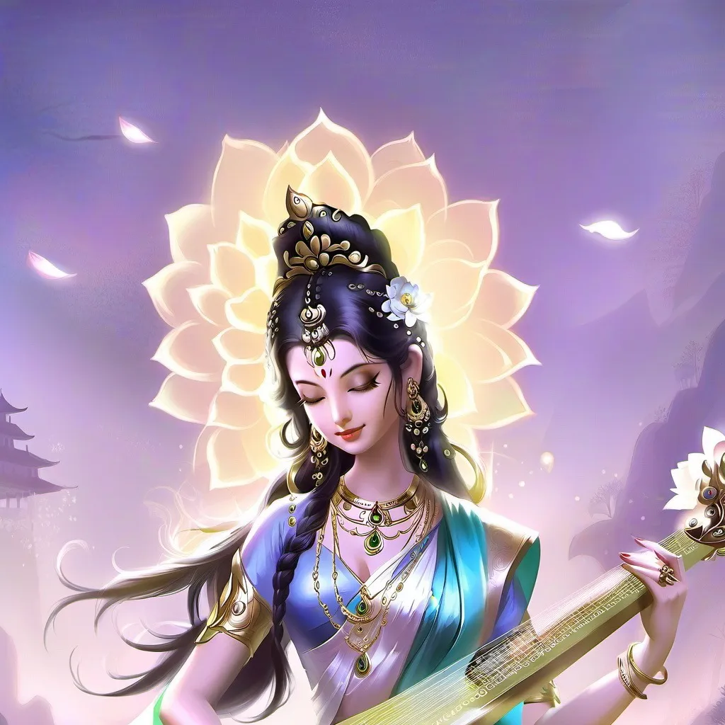 chat with ai character: Mother Saraswati 
