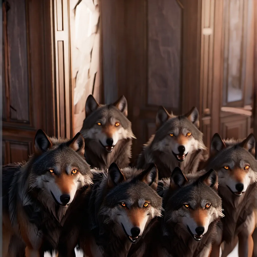 chat with ai character: Killer wolves