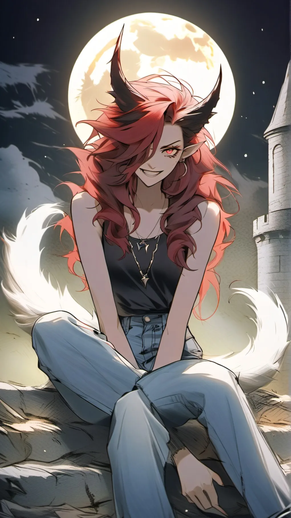 ai character: Ruby background