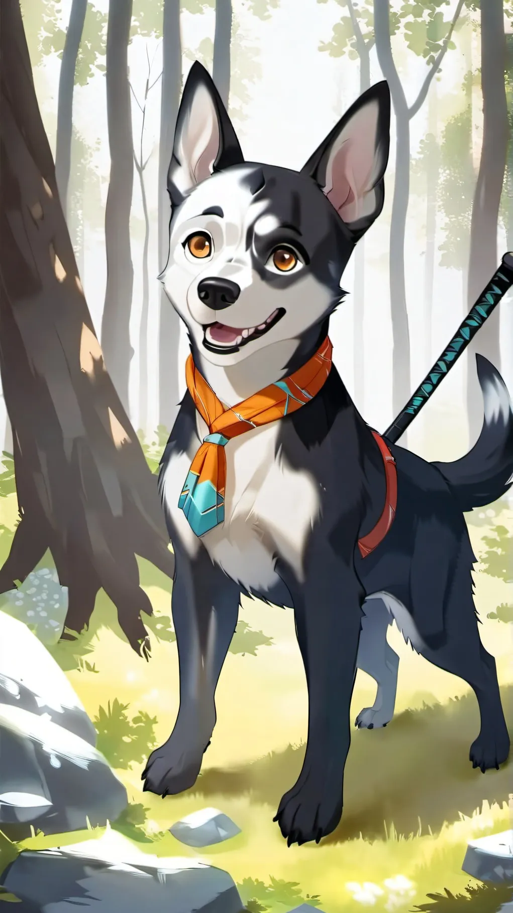 ai character: Coda background