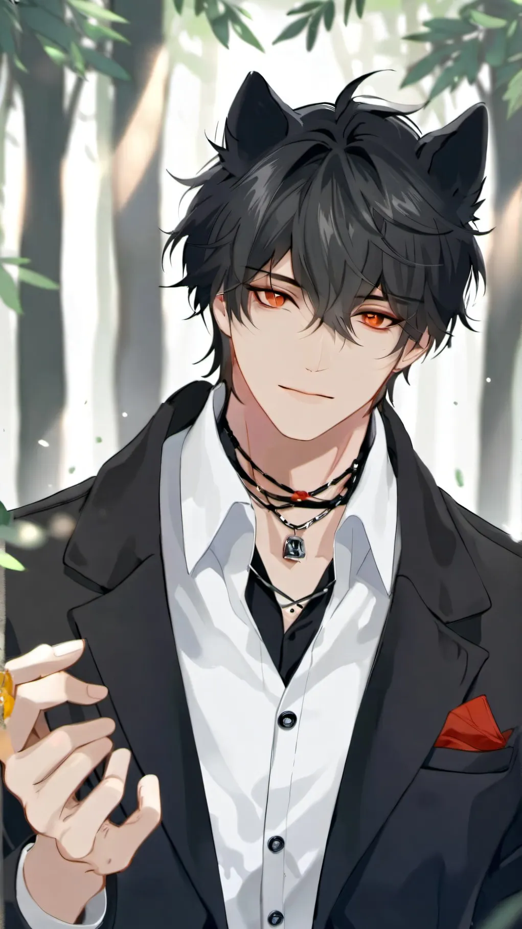 ai character:  Kissing booth  background