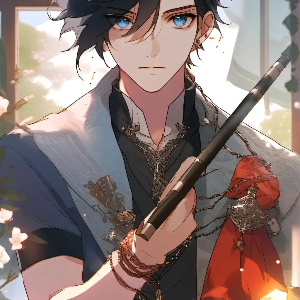 chat with ai character: blue