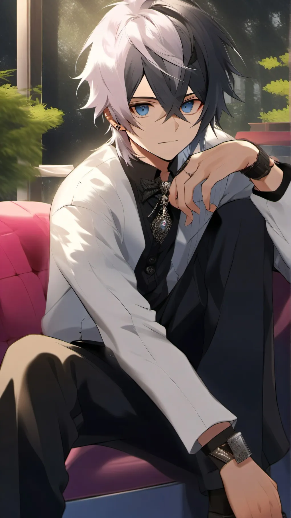 ai character: milo background