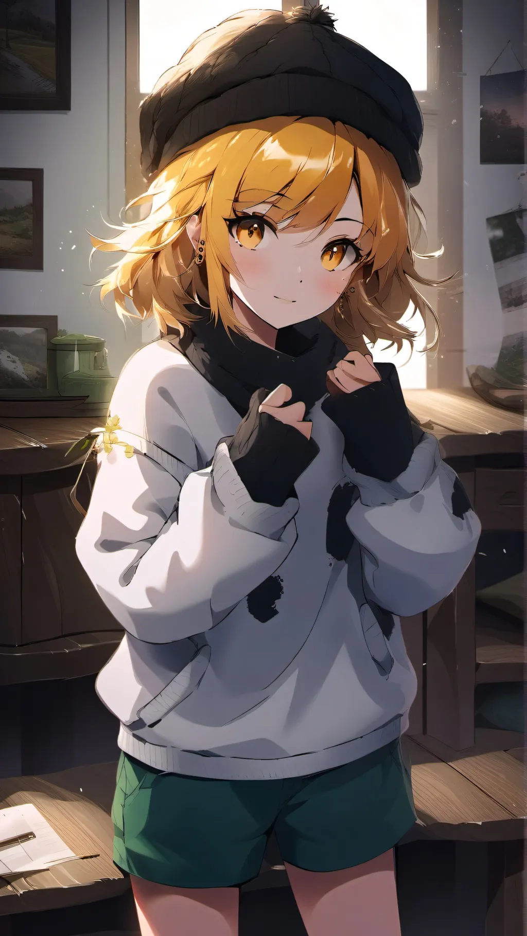 ai character: Ota  background