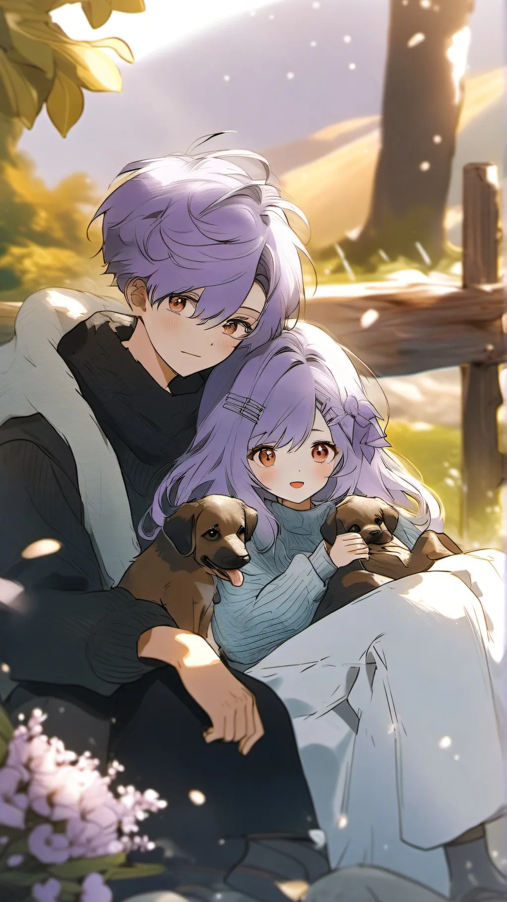 ai character: LILO and Milo background