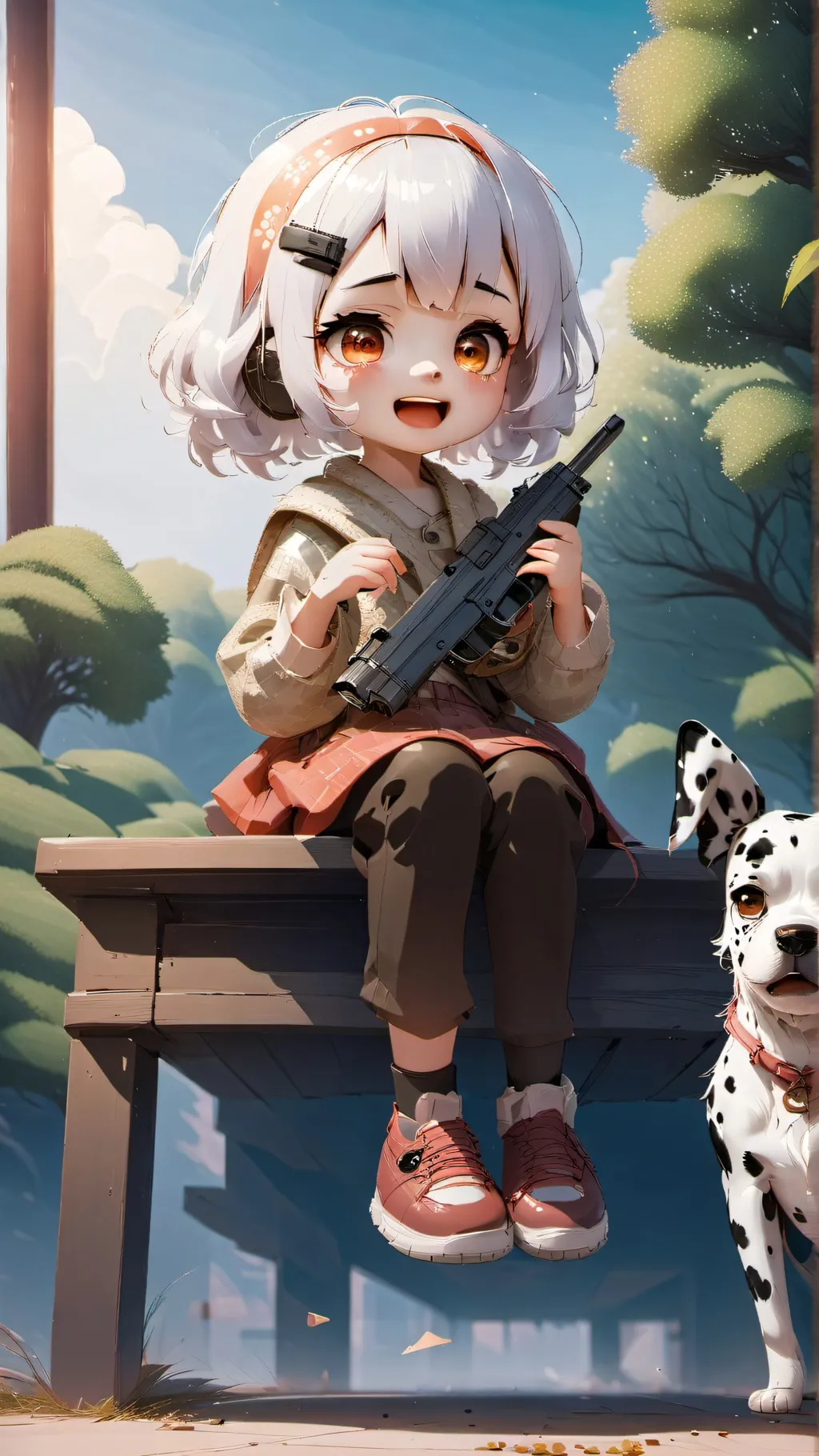 ai character: Forsaken pick me!? background