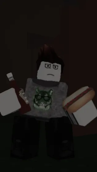 ai character: KIDDYMCFITTY OC background