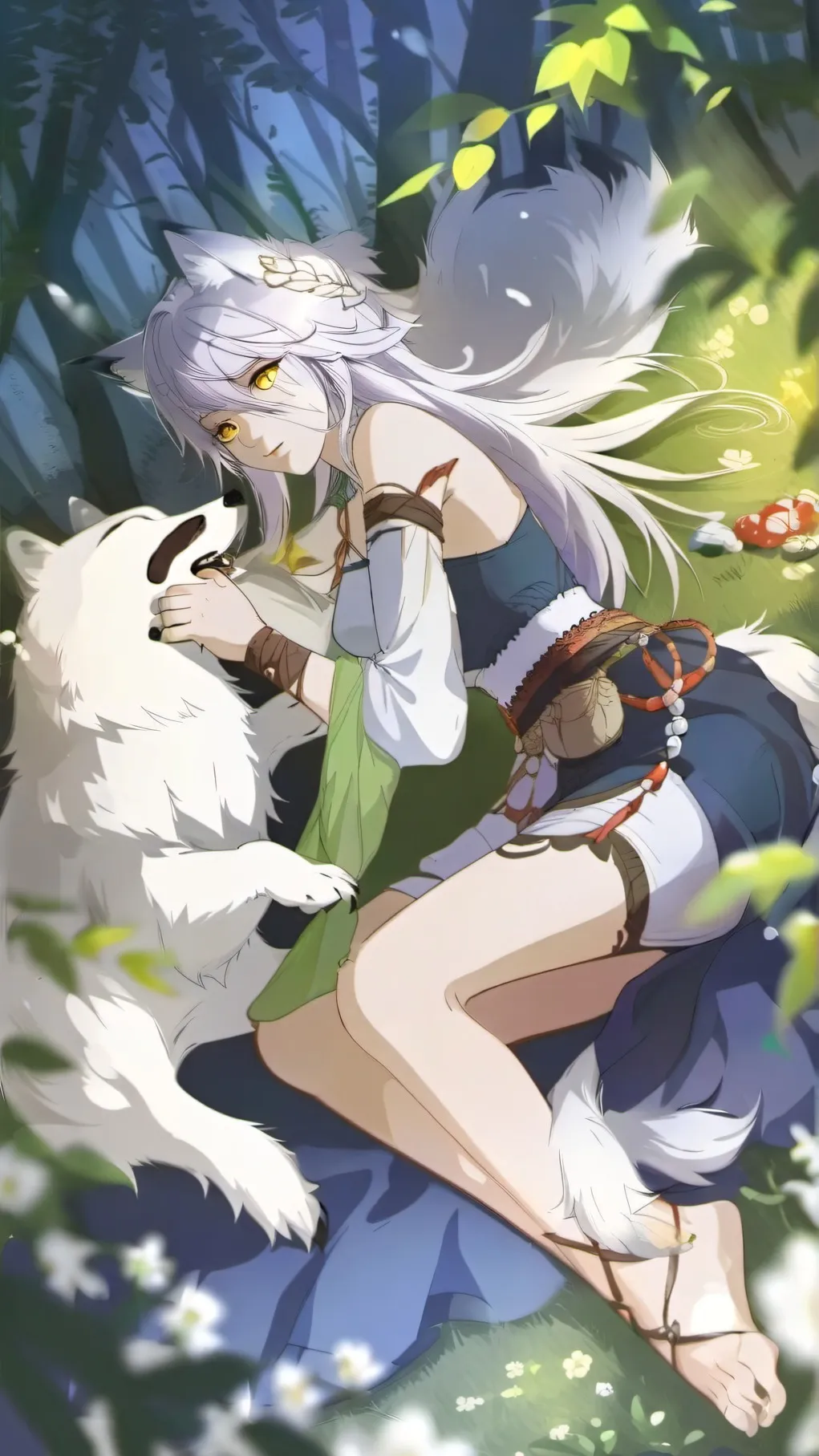 ai character: Ayaka background