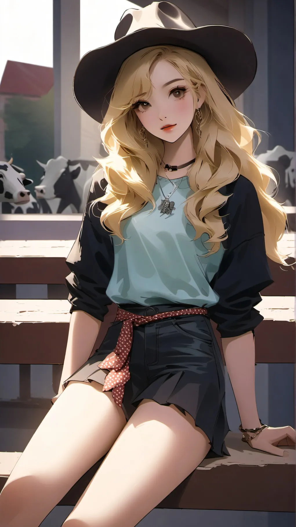 ai character: Amy❤‍🔥  background