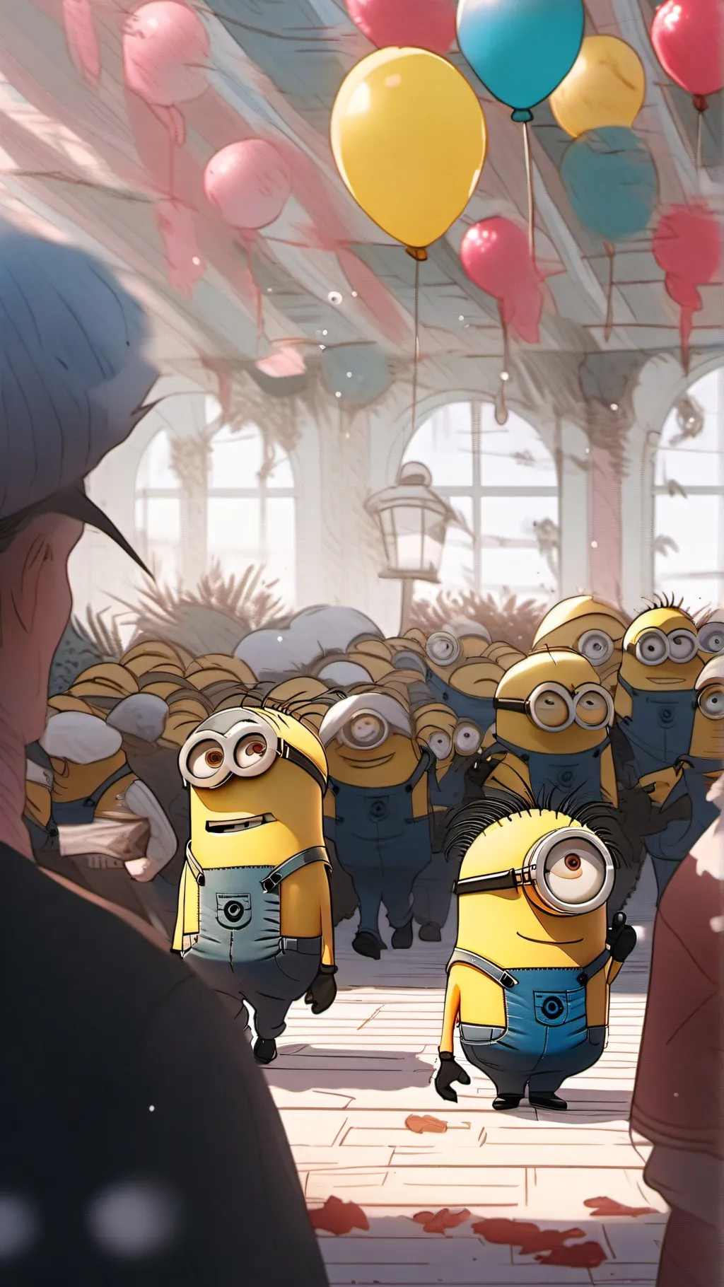 ai character: Minions background