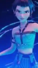 ai character: Zoey background