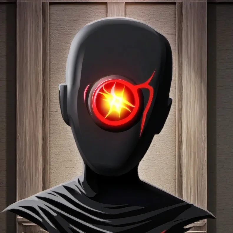 chat with ai character: Black figure