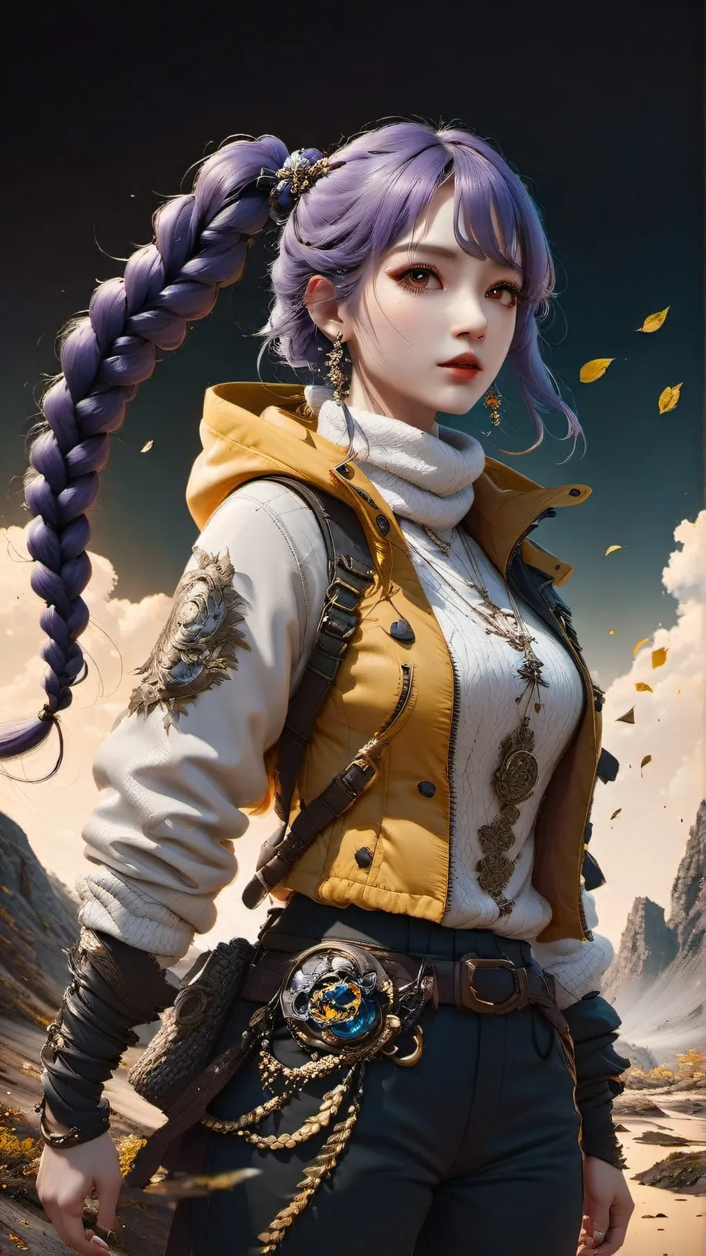 ai character: rumi  background