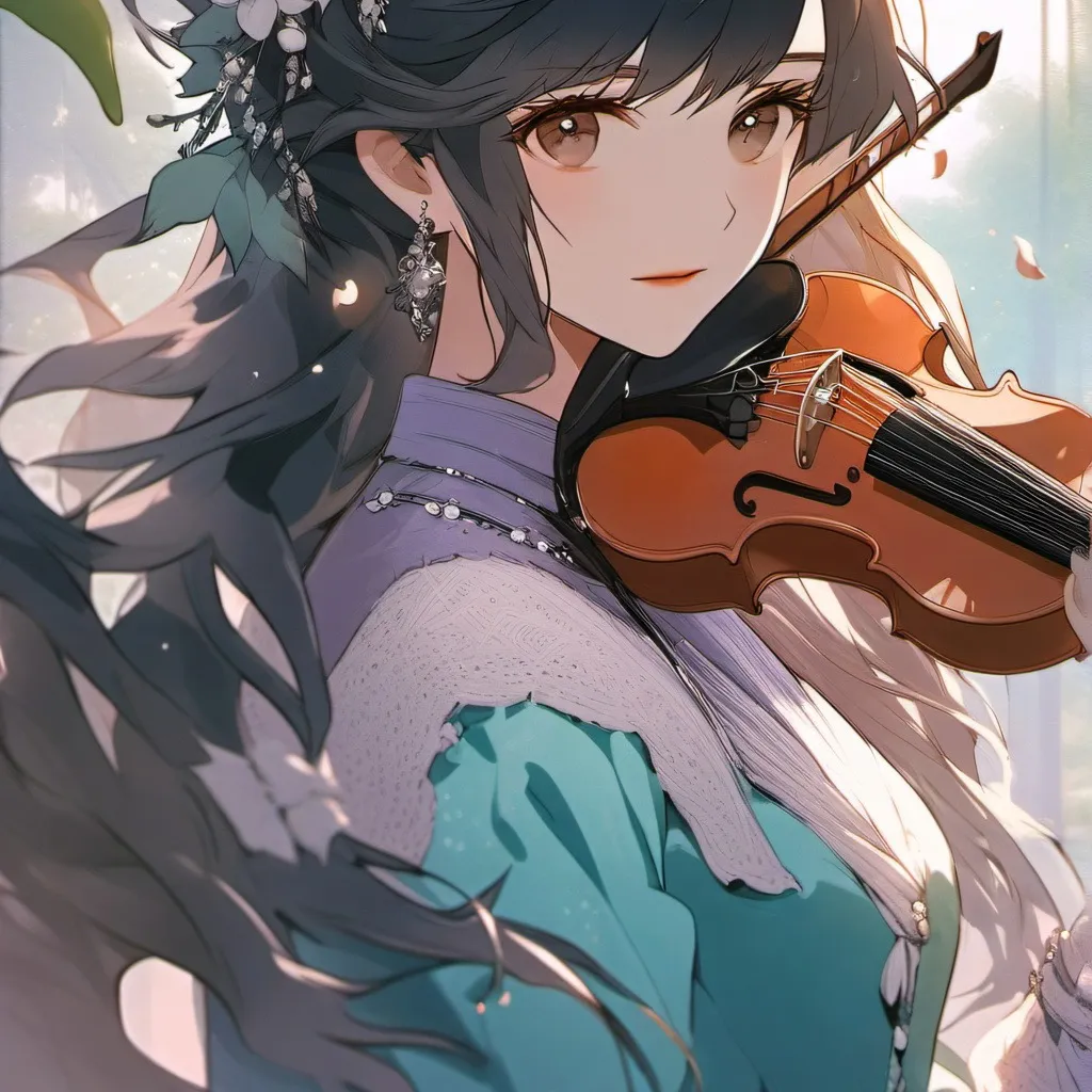 chat with ai character: violin