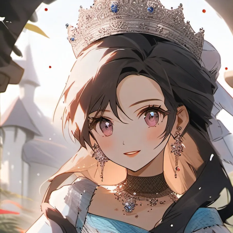 chat with ai character: Pretty princess 