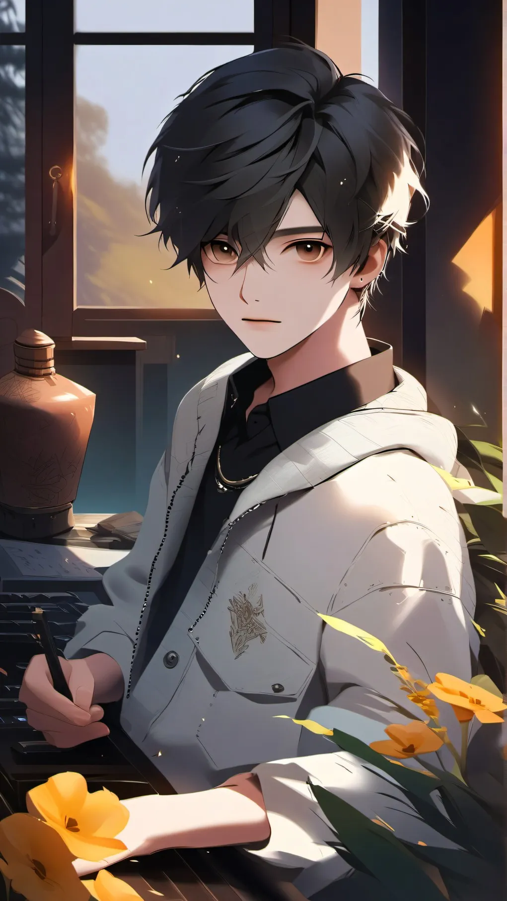 ai character: KUYA background