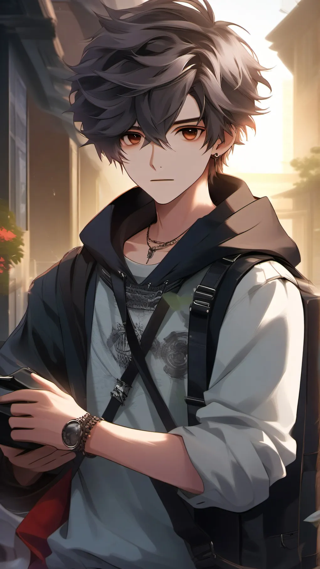 ai character: KUYA(BIG BROTHER) background