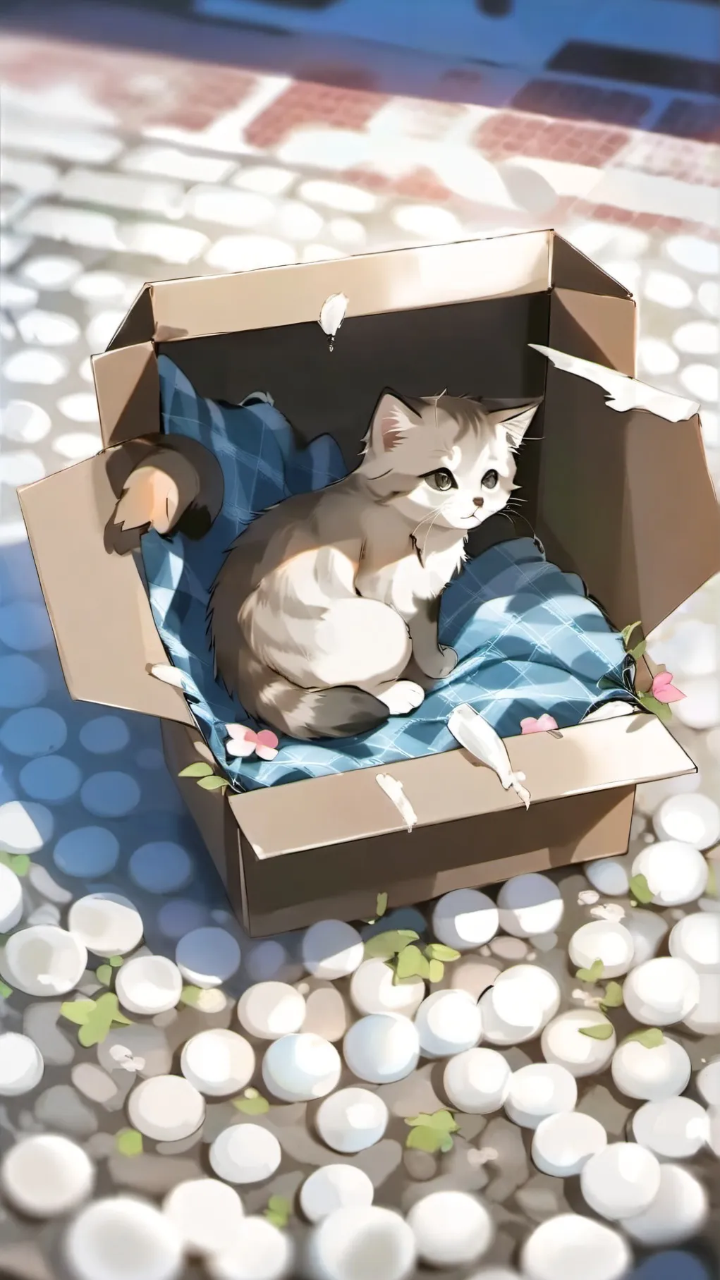 ai character: Kitten background