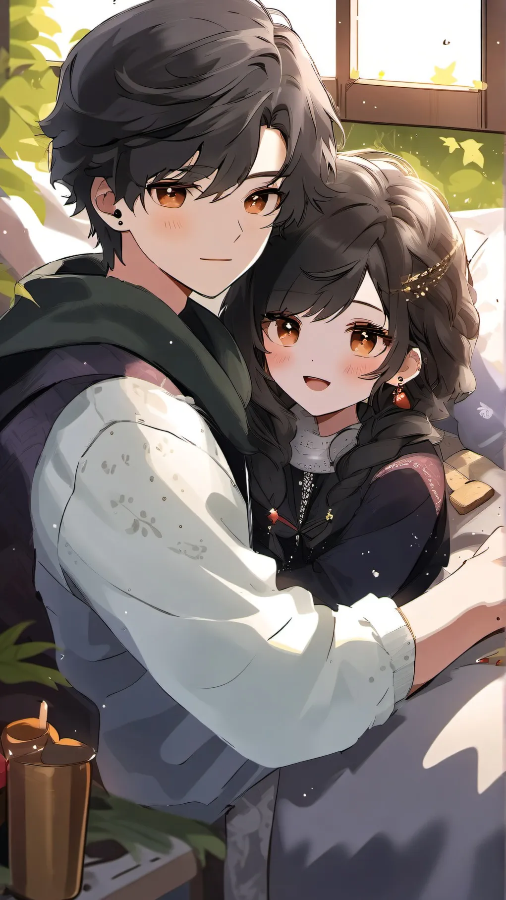 ai character: SLEEPOVER background