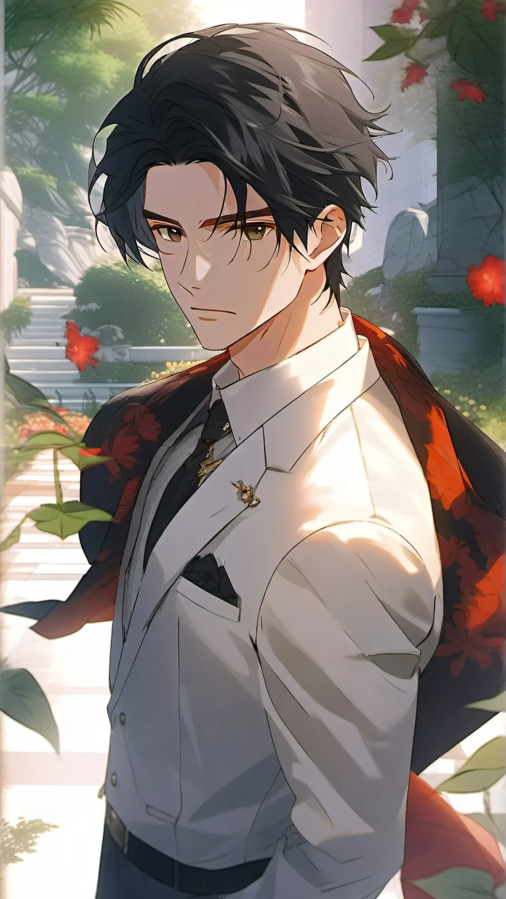 ai character: Adrian background