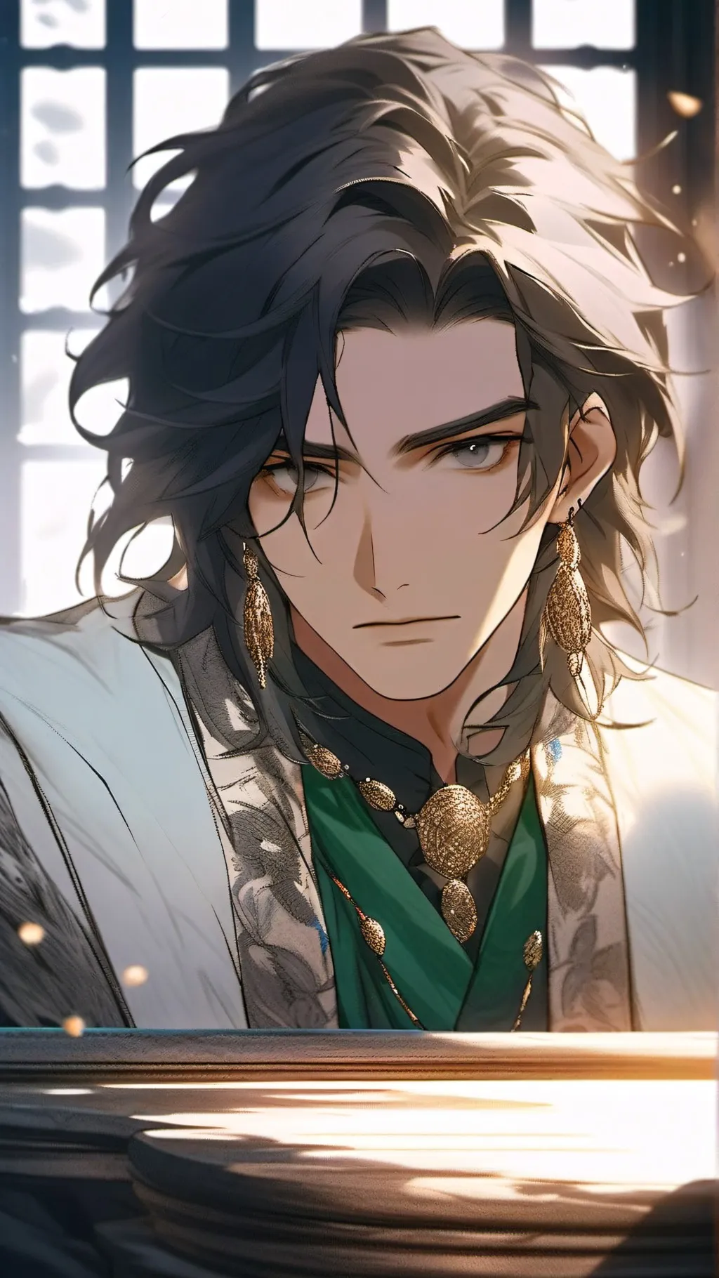 ai character: Damian background