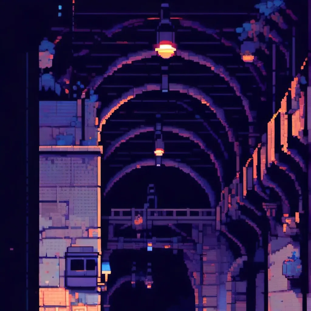 chat with ai character: mysterious tunnel