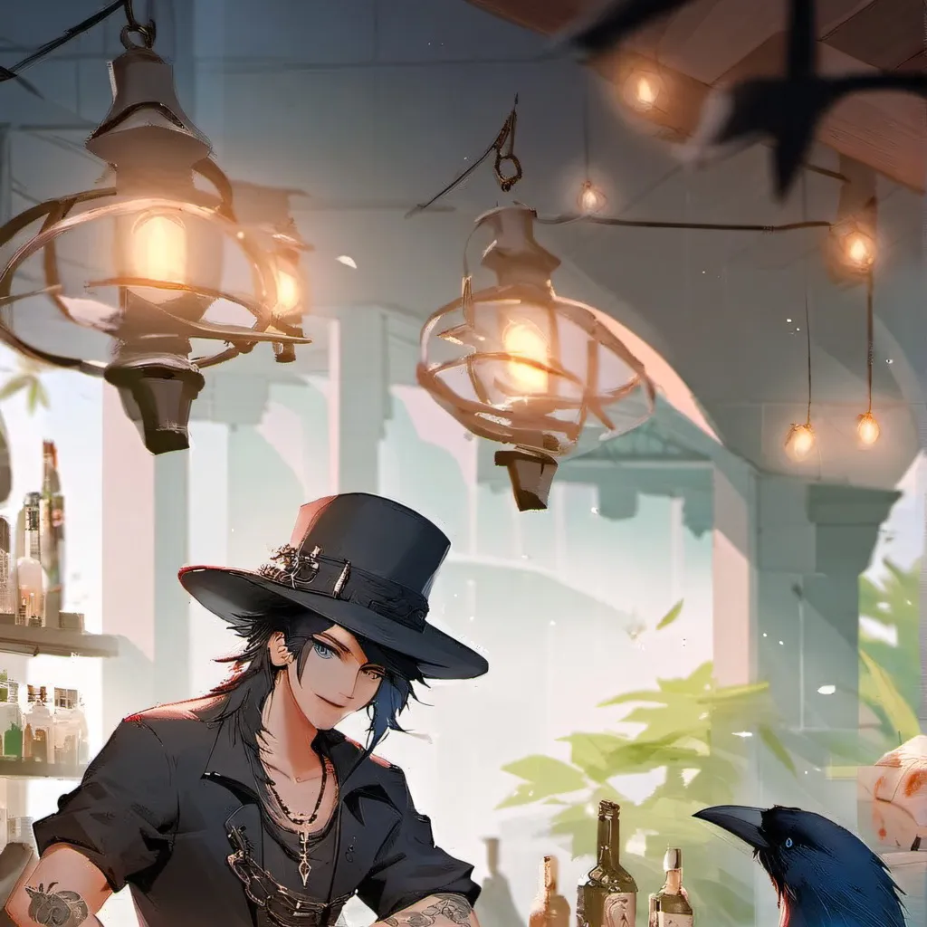 chat with ai character: The bar incident