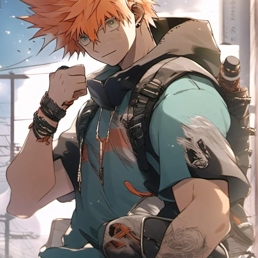 chat with ai character: Mha Bakugo
