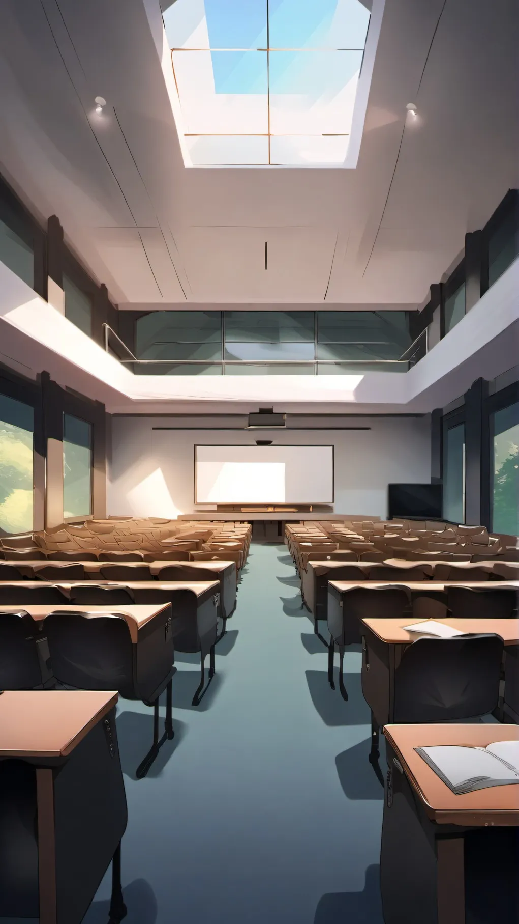 ai character: Mha Deku background