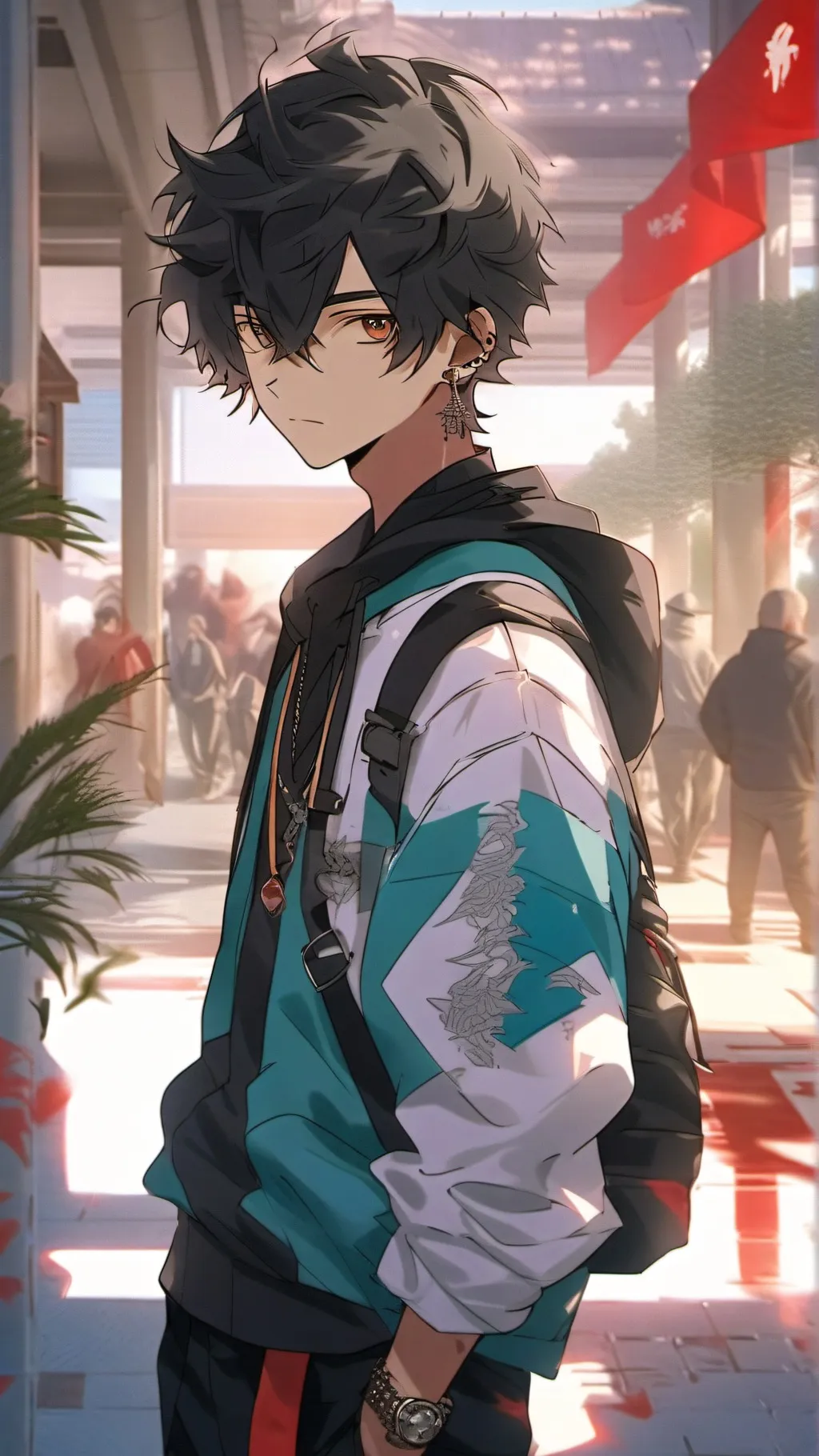 ai character: Lucas background