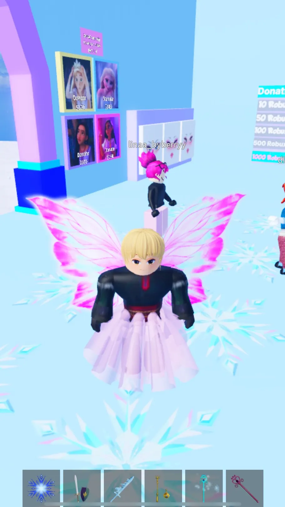 ai character: Dandys world  background