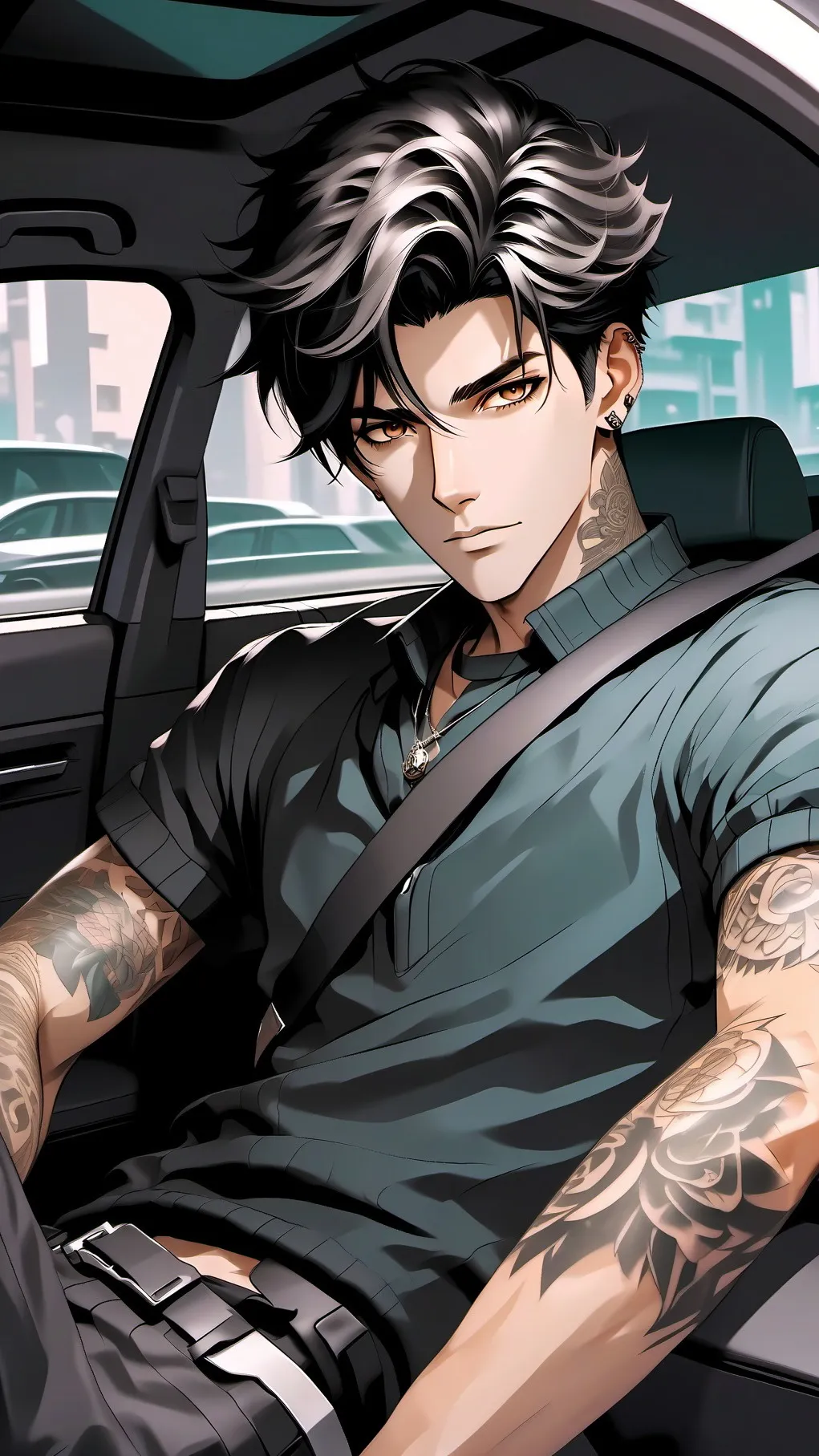 ai character: Elijah <3 background