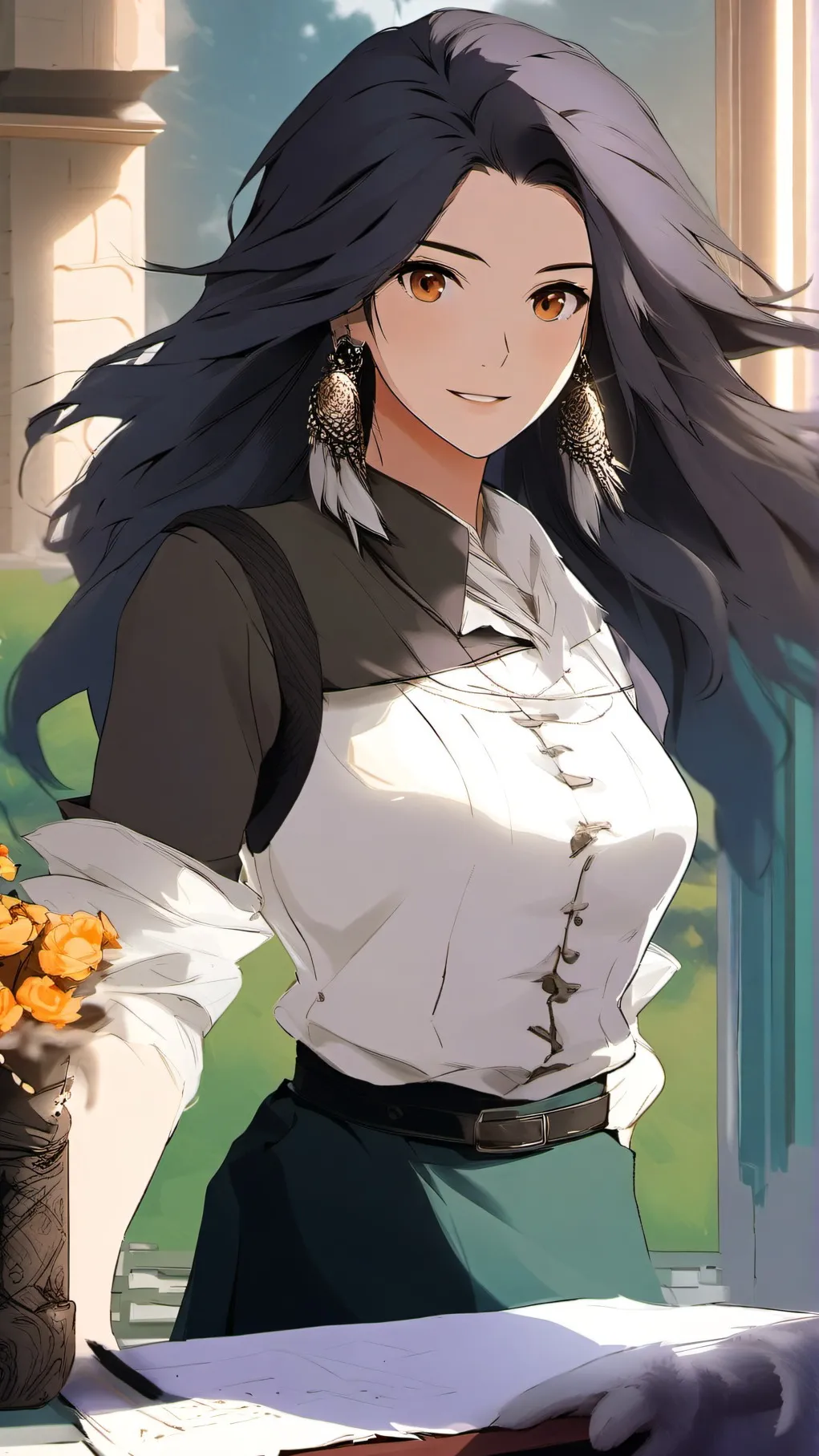 ai character: Rosaura background