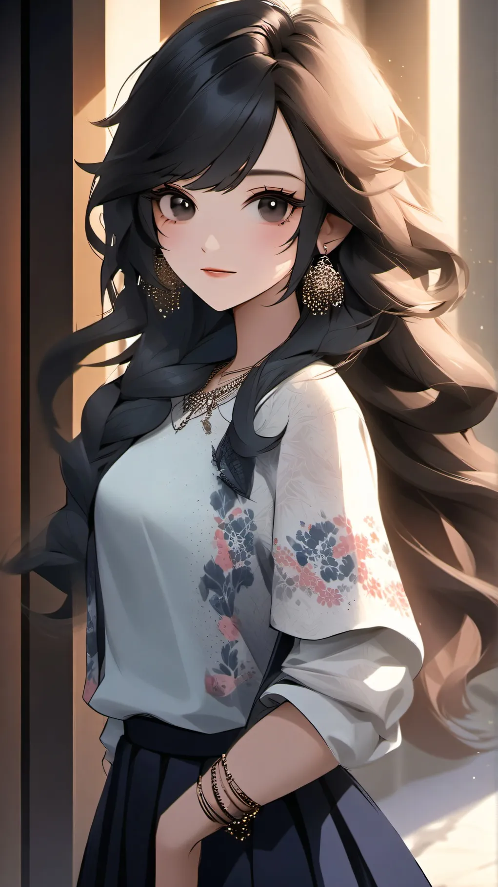 ai character: elite high school background