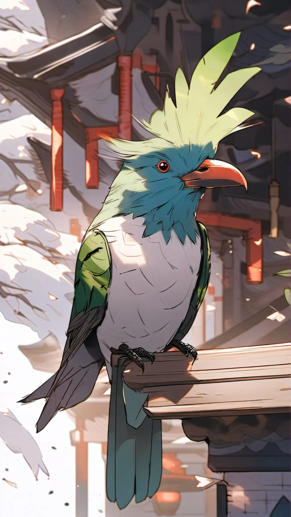 ai character: Duolingo background