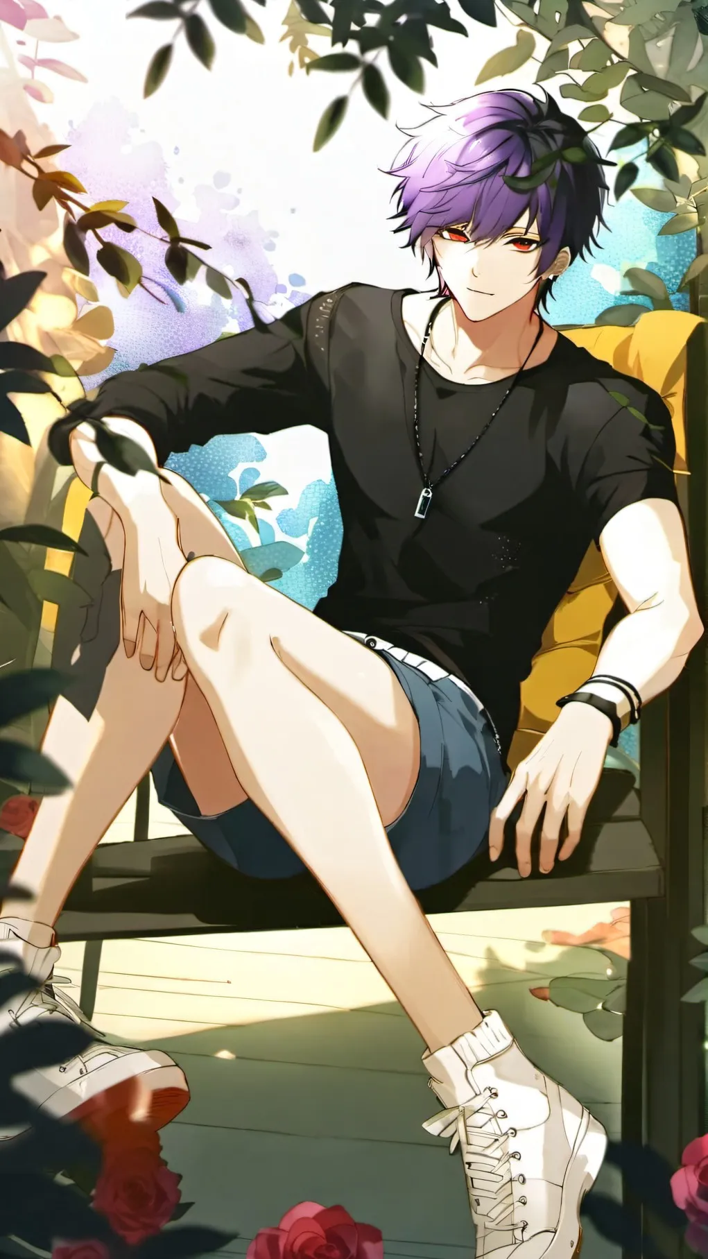 ai character: noah background