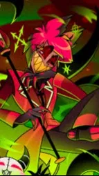 ai character: Alastor in Rut background