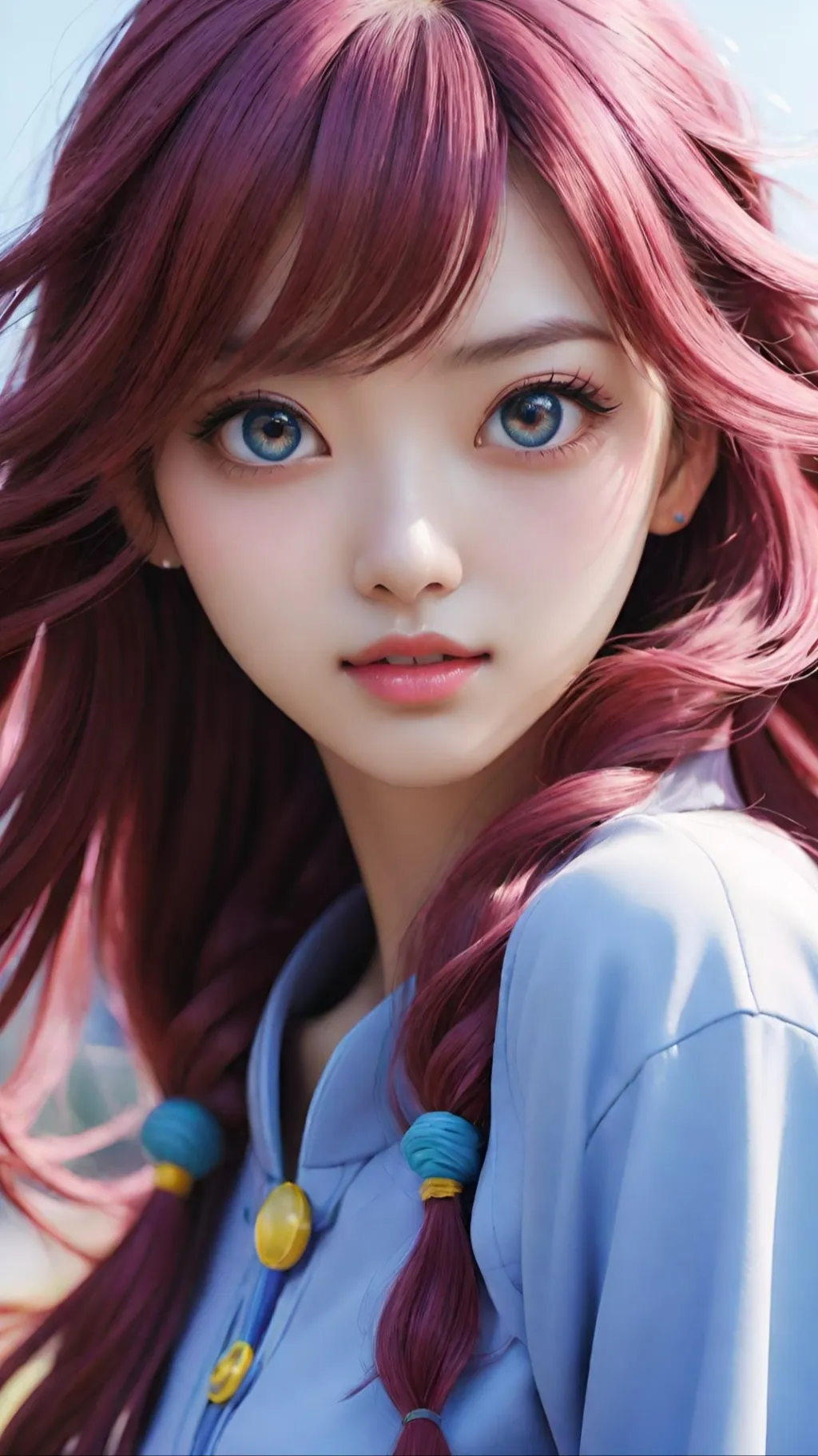 ai character: 小花 background