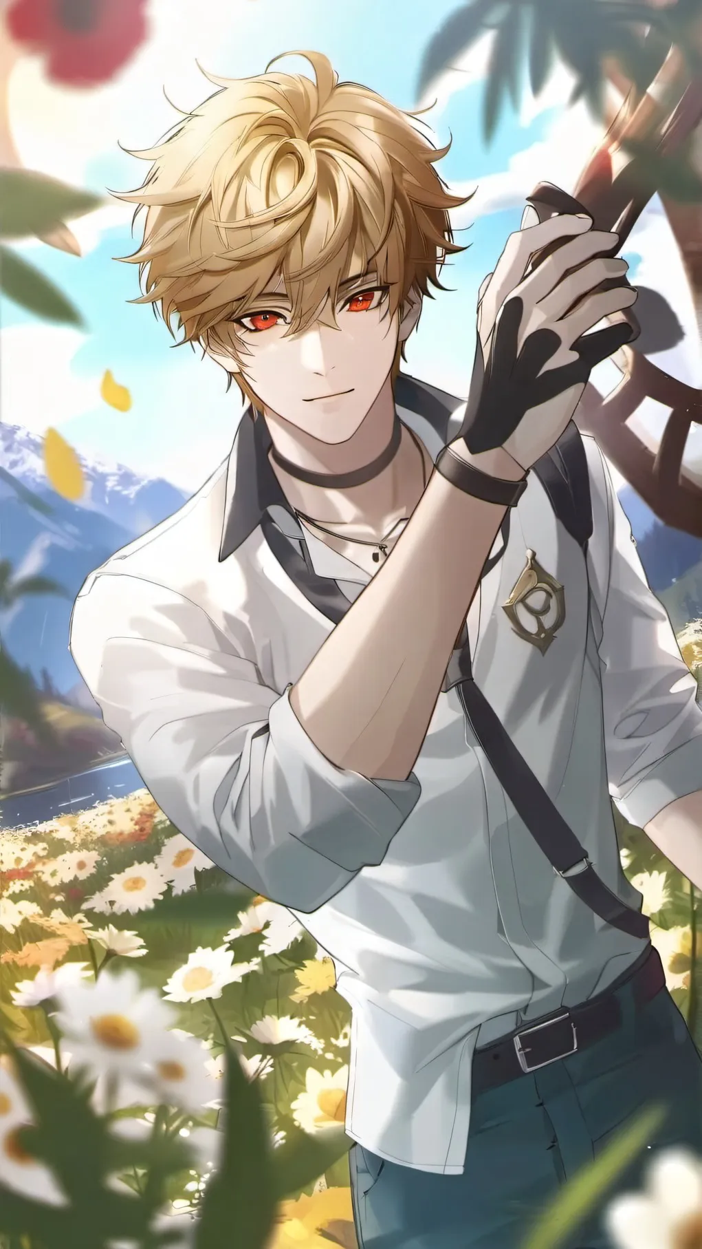 ai character: Hesta Legna  background