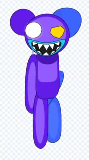 ai character: Meower x Sprunki  background